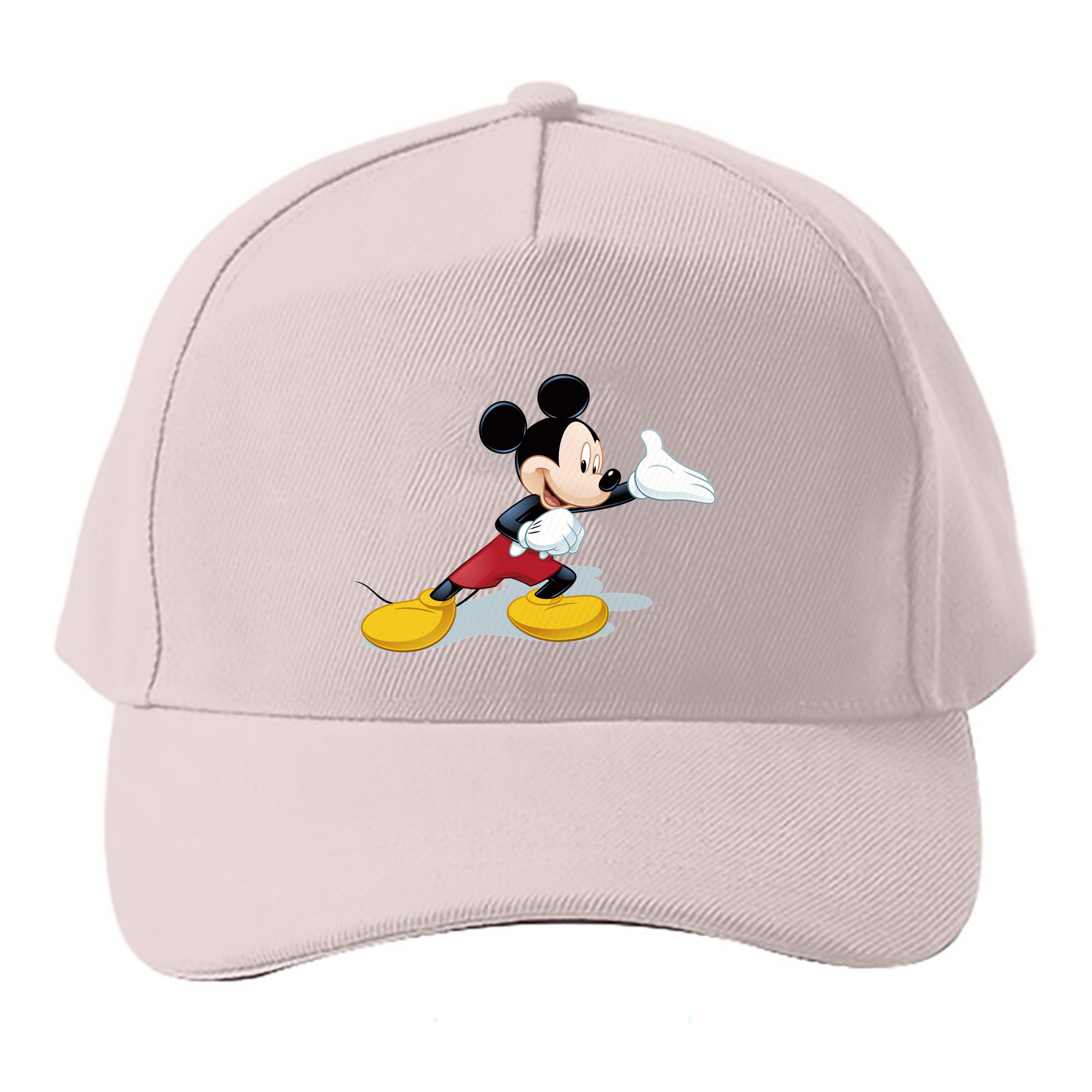 （画像用） ミッキーマウス Mickey Mouse ベースボールキャップ 綿100％ 男女兼用 帽子 スポーツ